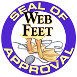 Web Feet Seal of Approval