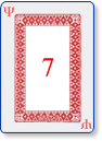 Card with 7