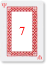 Card with 7